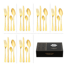 24 Piece Stainless Steel Cutlery Set